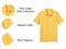 10-Pack School Uniform Tagless Polo Tshirt for Little Boys & Big Boys